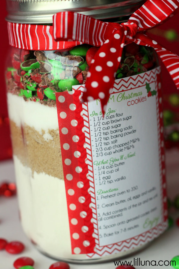 Christmas Cookies In A Jar Recipe
 Christmas Cookie Jar Gift Idea