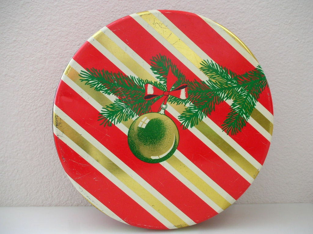 Christmas Cookies In A Tin
 XL Christmas Cookie Tin Olive Can pany by
