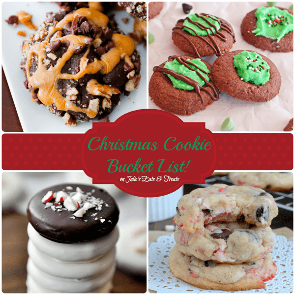 Christmas Cookies List
 2013 Christmas Cookie Bucket List Julie s Eats & Treats