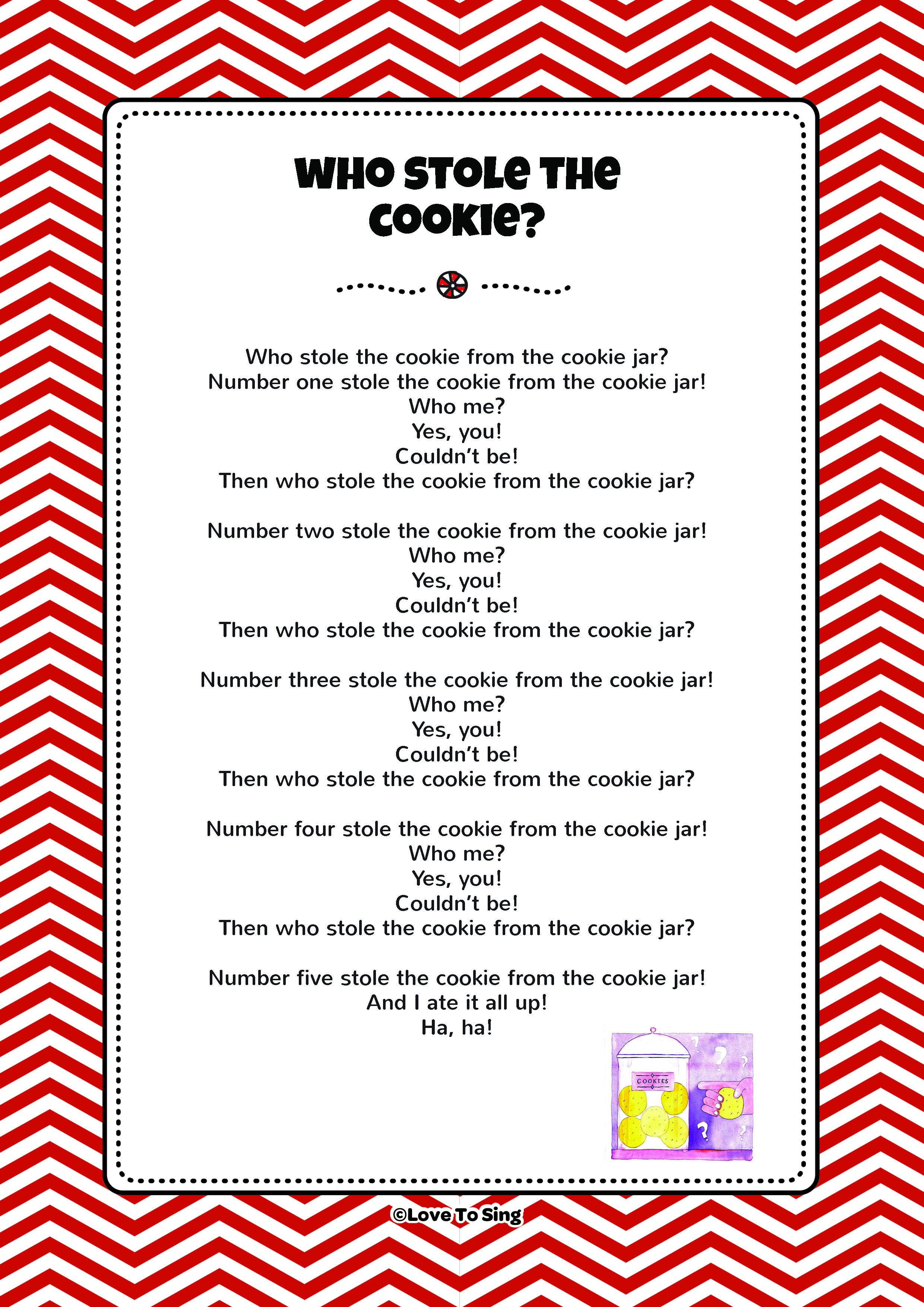 Christmas Cookies Lyrics
 Who Stole The Cookie