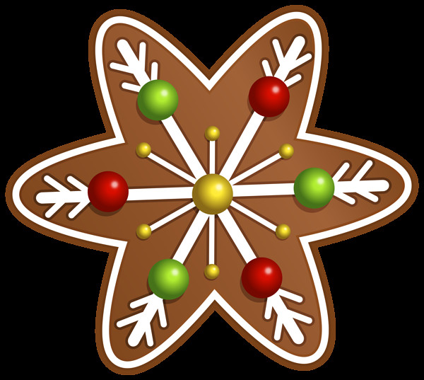 Christmas Cookies Png
 Christmas Cookie Star PNG Clipart Image
