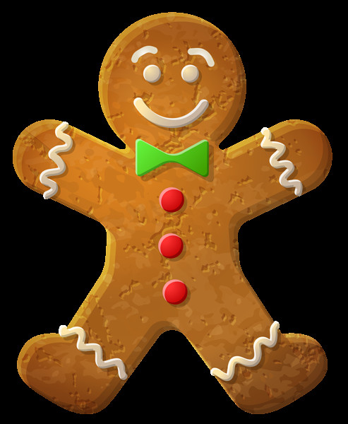 Christmas Cookies Png
 Gingerbread Man Ornament PNG Clip Art Image