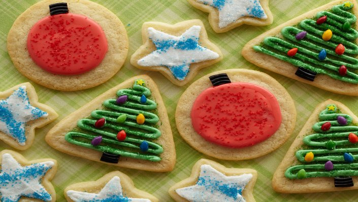 Christmas Cookies Recipes Food Network
 Iced Sugar Christmas Cookies Recipes