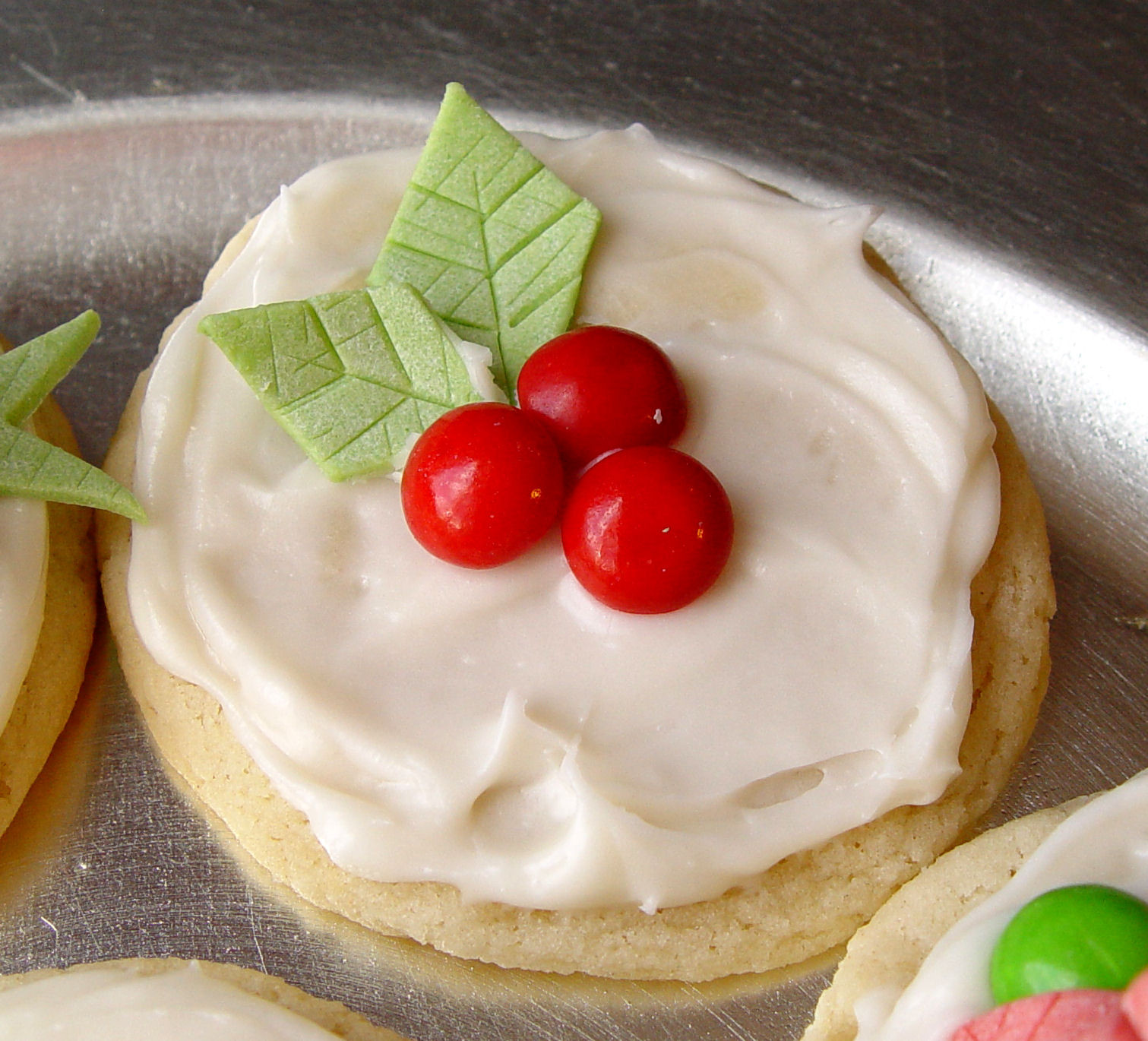 Christmas Cookies Sugar
 Candy Decorated Christmas Sugar Cookies