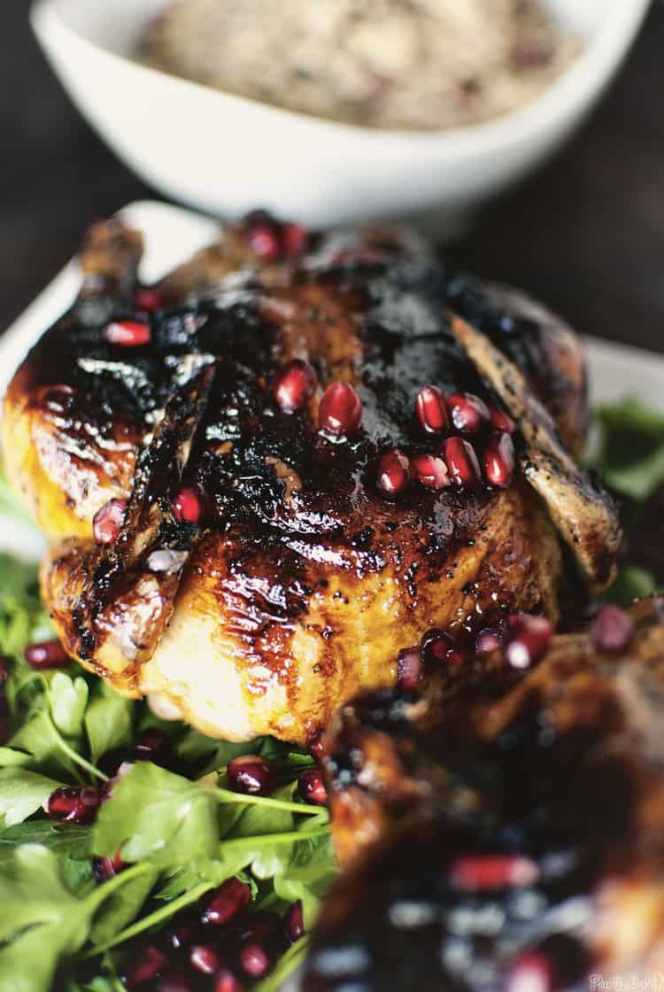 Christmas Cornish Hens
 Christmas Dinner Glazed Cornish Hens with Pomegranate