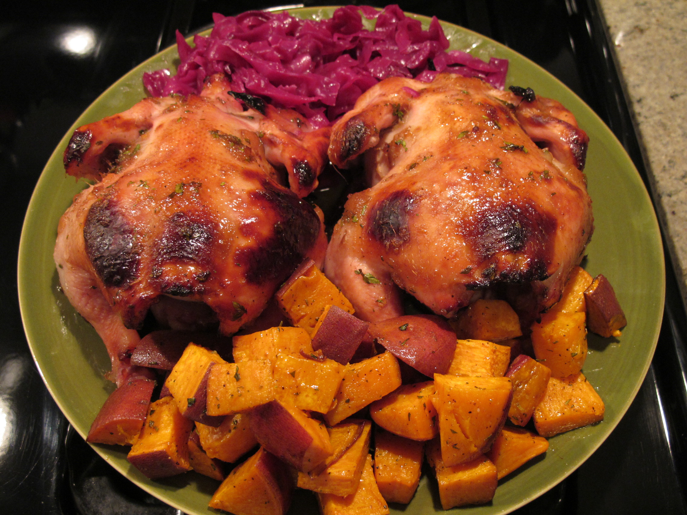 Christmas Cornish Hens
 The 12 days of Christmas roasted Cornish hens