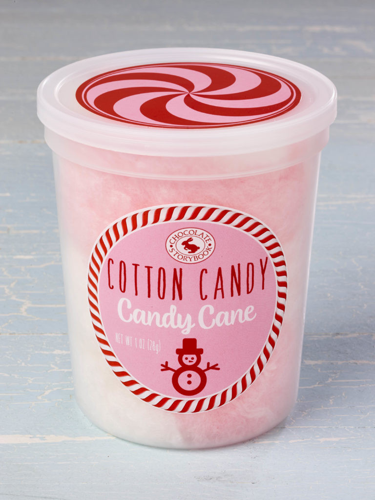 Christmas Cotton Candy
 Candy Cane Cotton Candy
