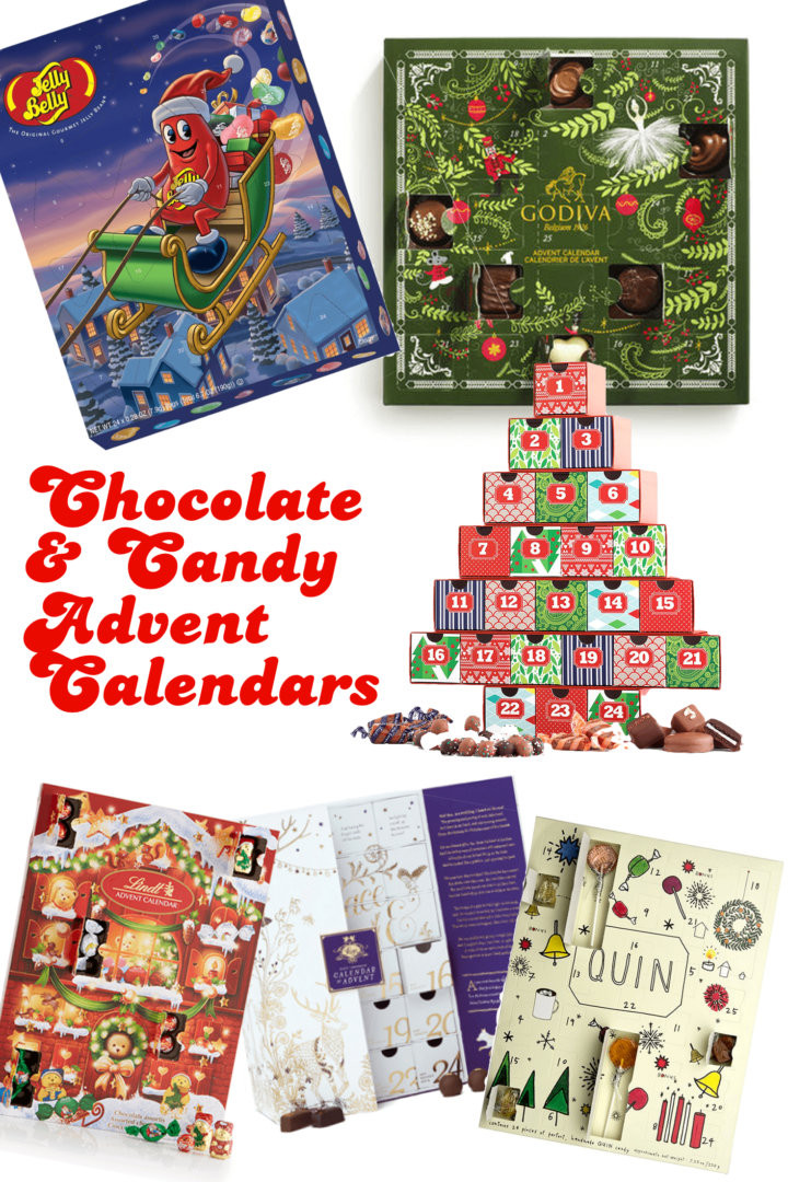 Christmas Countdown Calendar With Candy
 2017 Chocolate & Candy Advent Calendars For a Sweet