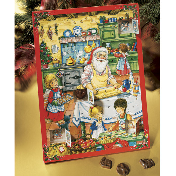Christmas Countdown Calendar With Candy
 Chocolate Advent Calendars