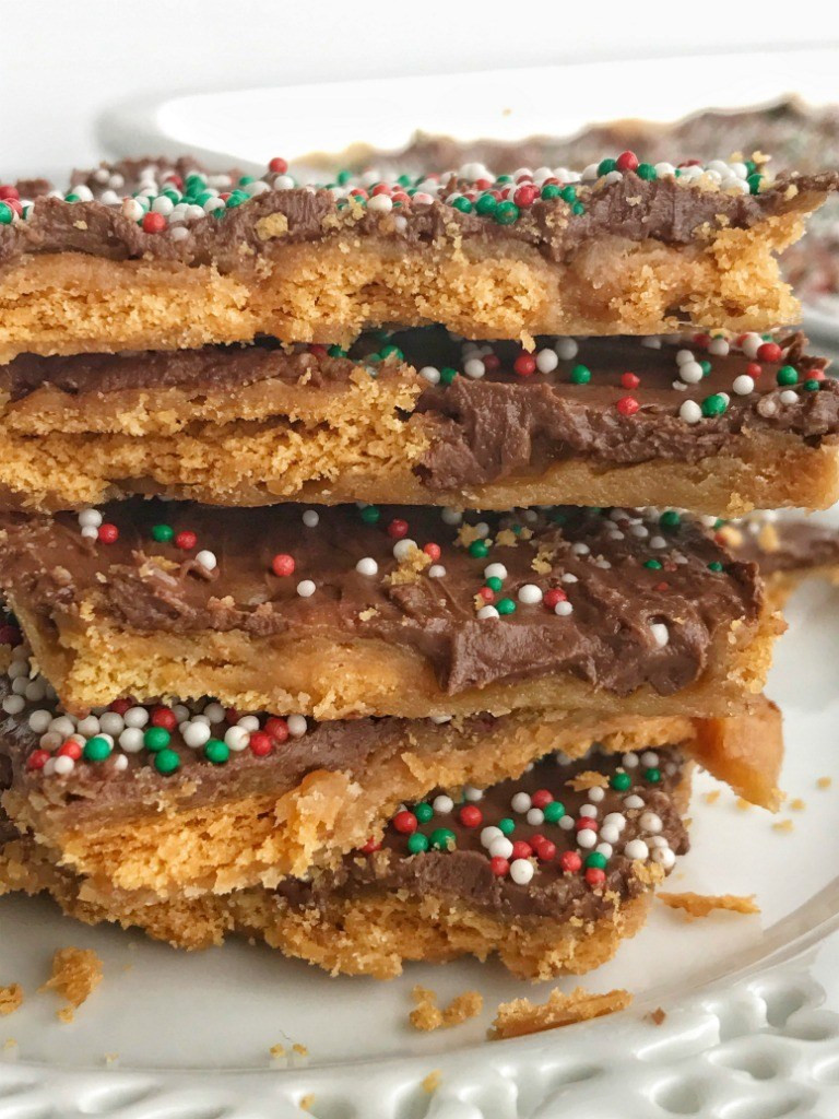 Christmas Crack Recipe With Ritz Crackers
 Ritz Cracker Toffee To her as Family