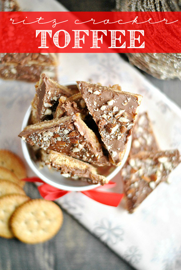 Christmas Crack Recipe With Ritz Crackers
 Ritz Cracker Toffee Something Swanky