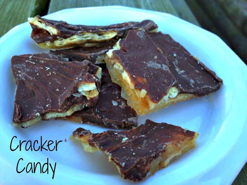 Christmas Cracker Candy
 Cracker Candy Recipe Just 2 Sisters