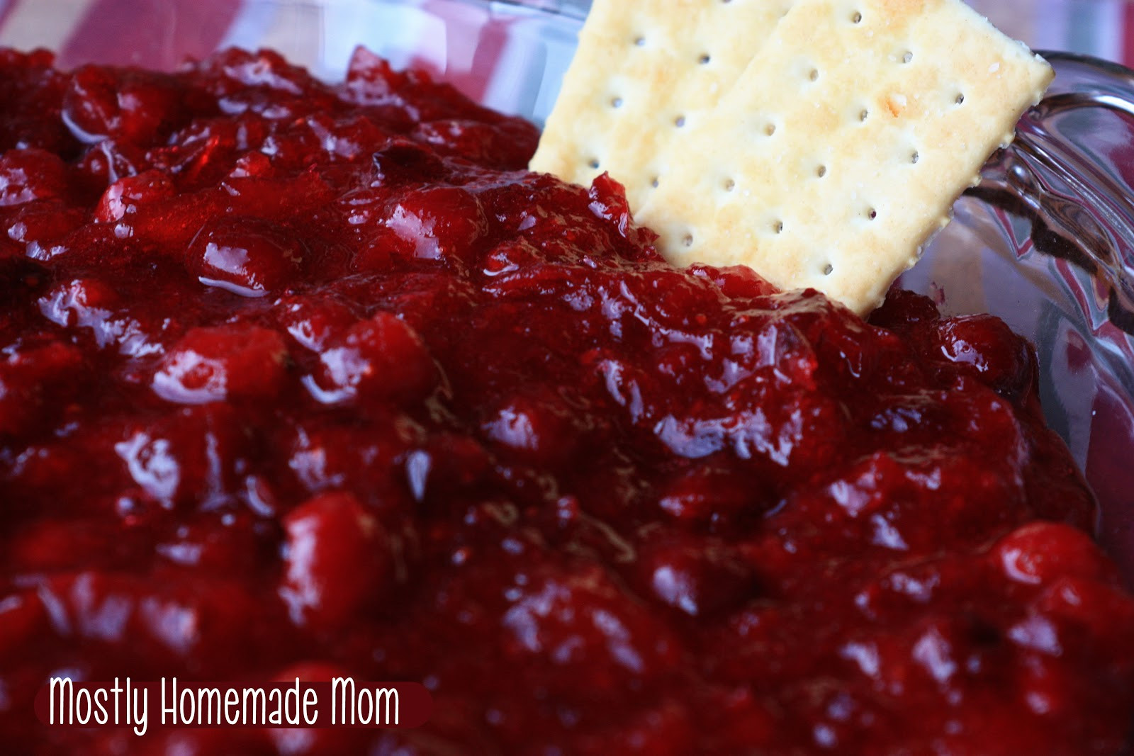 Christmas Cranberry Recipes
 Christmas Cranberry Dip Mostly Homemade Mom