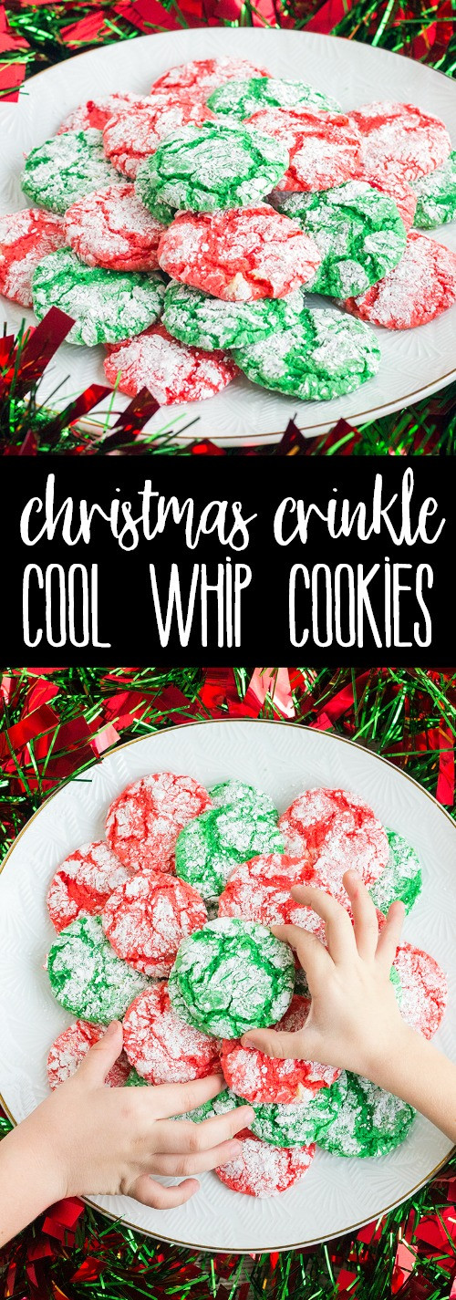 Christmas Crinkle Cool Whip Cookies
 Christmas Crinkle Cool Whip Cookies PIN14 • Bread Booze Bacon