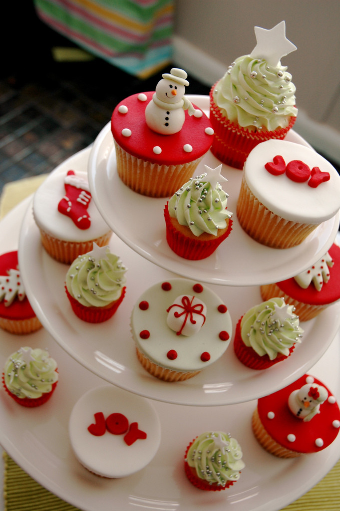 Christmas Cup Cakes
 cupcake Christmas