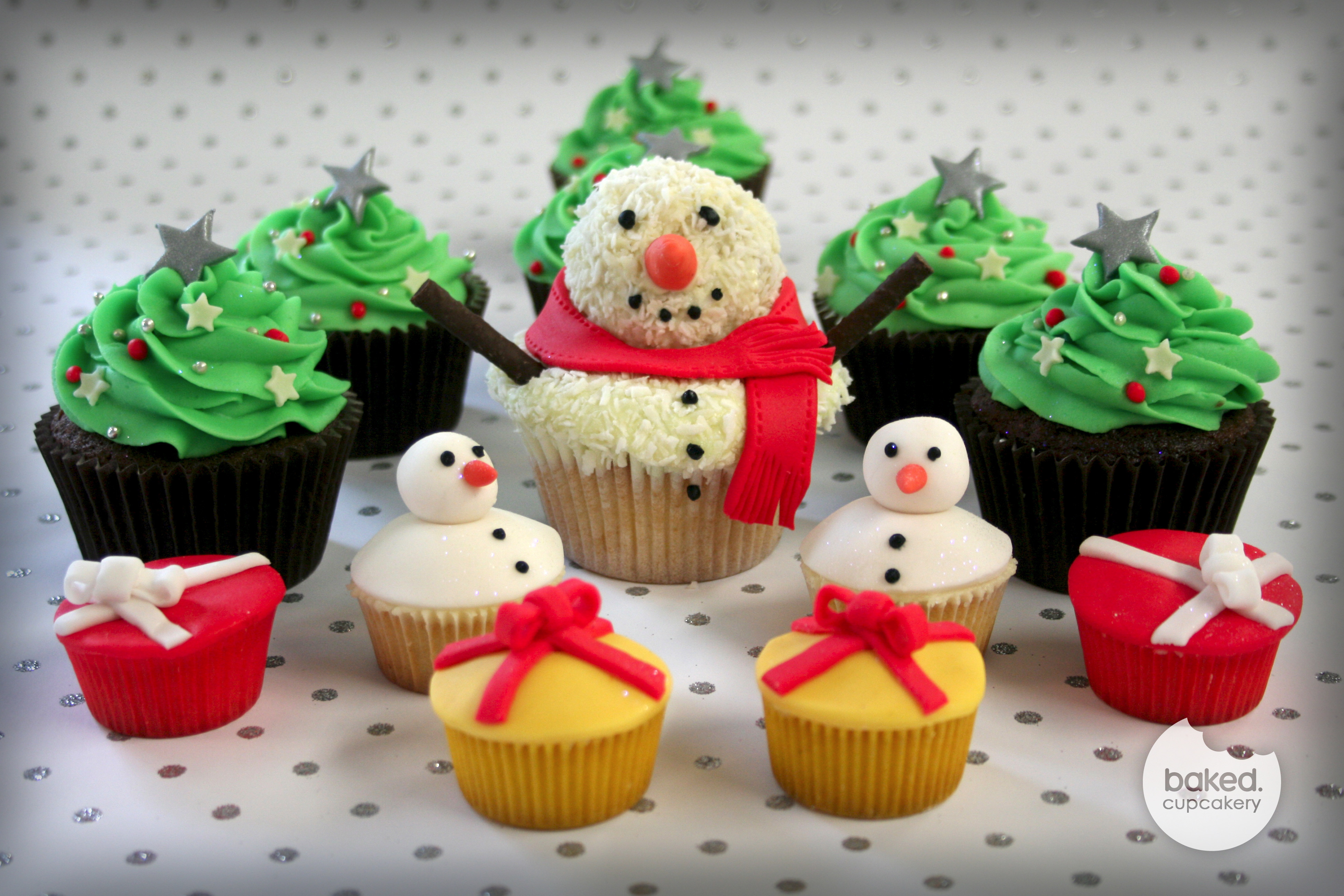 Christmas Cupcakes Images
 Christmas cupcakes – Baked