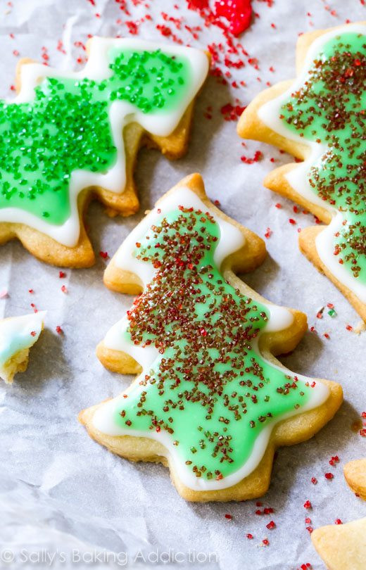 Christmas Cut Out Sugar Cookies Recipes
 Holiday Cut Out Sugar Cookies with Easy Icing Sallys