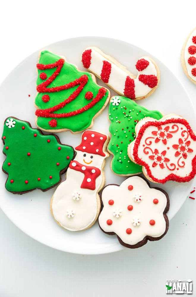 Christmas Decorated Cookies
 Christmas Sugar Cookies Cook With Manali