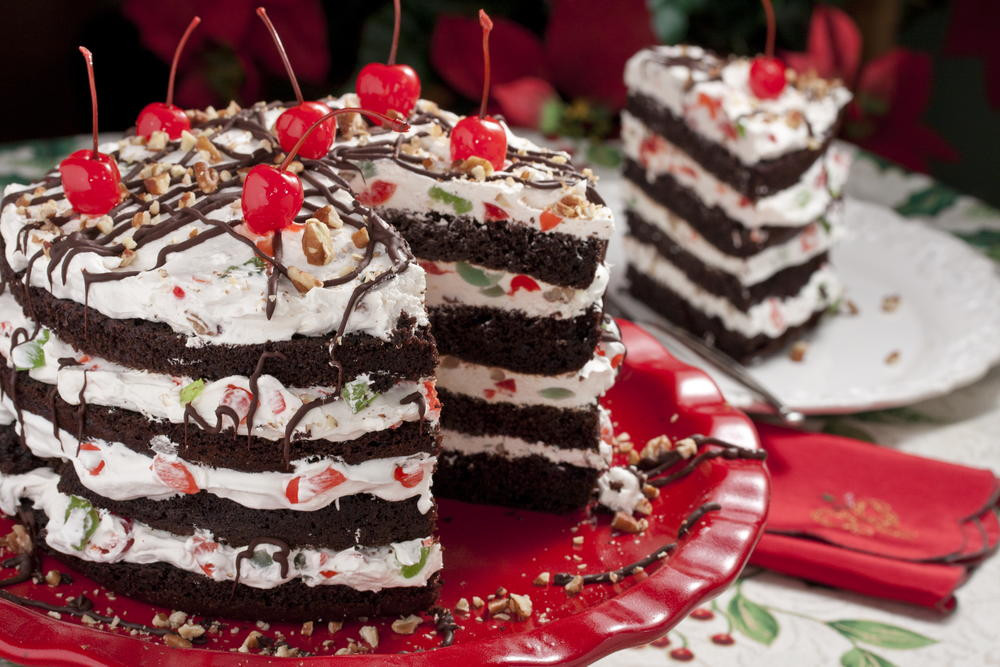Christmas Dessert Cakes
 Jingle Bell Torte