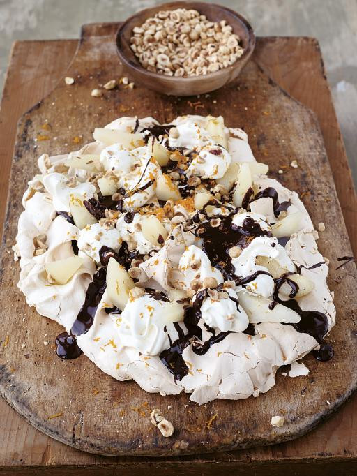 Christmas Desserts Jamie Oliver
 Tray baked Meringue & Pears Fruit Recipes