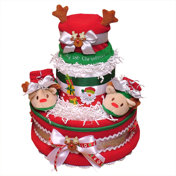 Christmas Diaper Cakes
 YES Best Auntie in the World J K BabyCenter