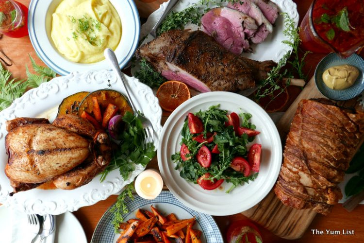 Christmas Dinner Delivery
 Table and Apron The Yum List