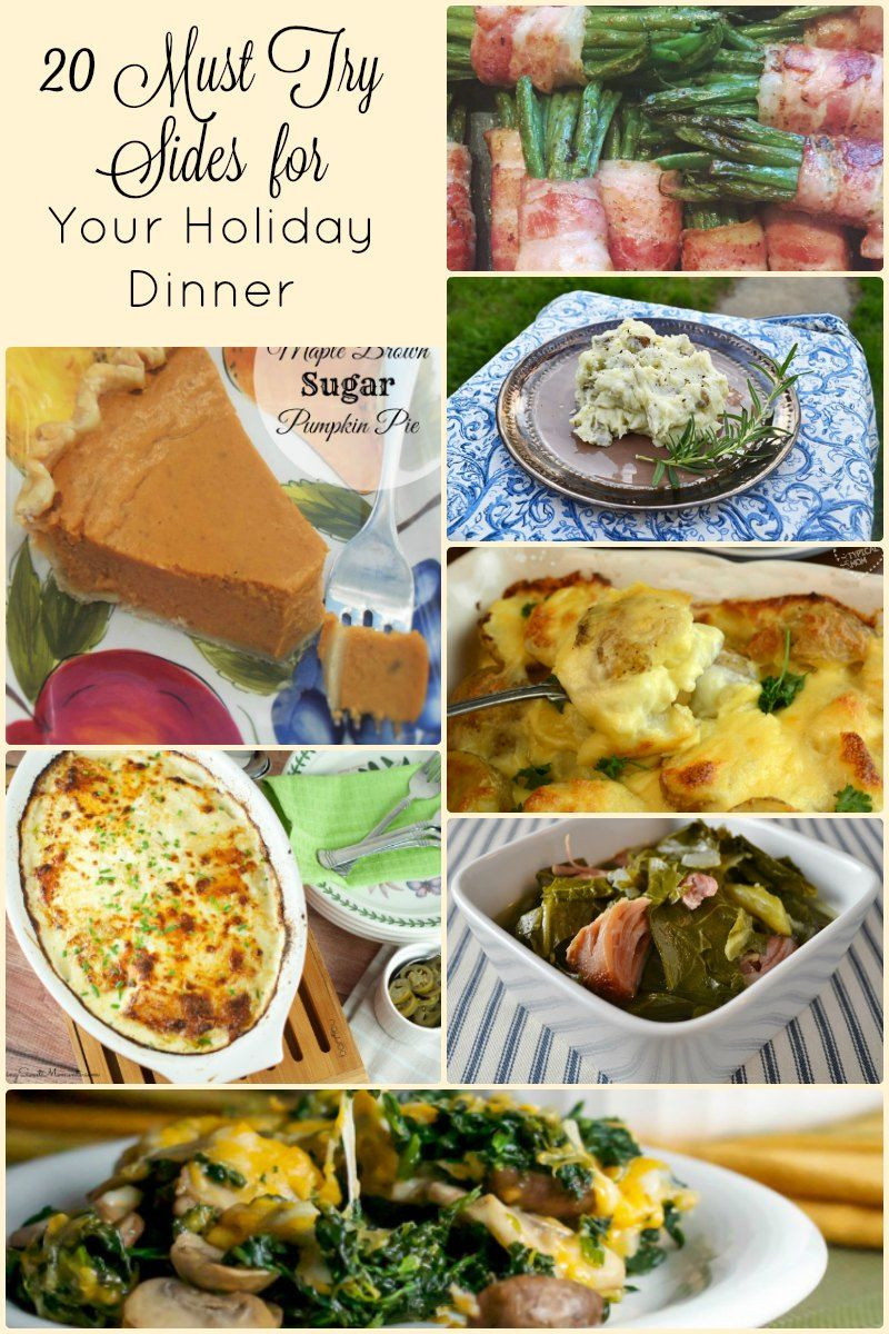 Christmas Dinner Side Dishes Ideas
 20 Side Dish Recipes for An Amazing Holiday Dinner