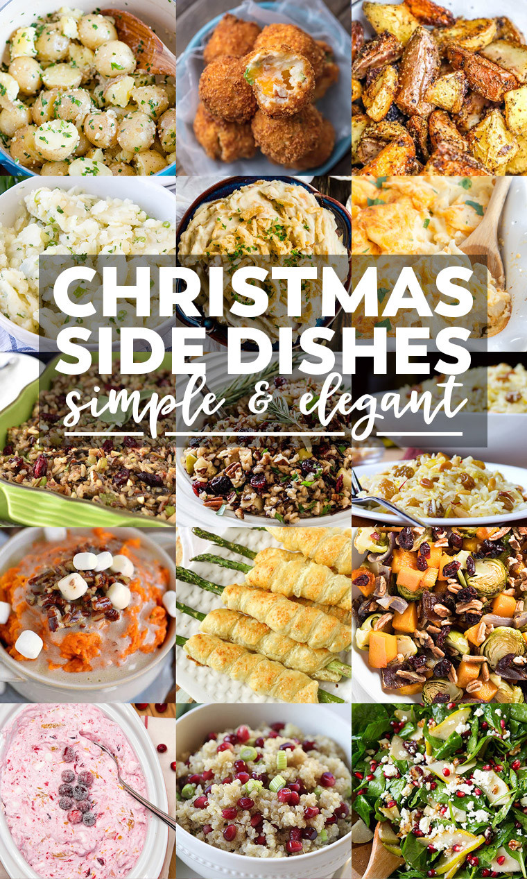 Christmas Dinner Side Dishes Ideas
 35 Side Dishes for Christmas Dinner Yellow Bliss Road