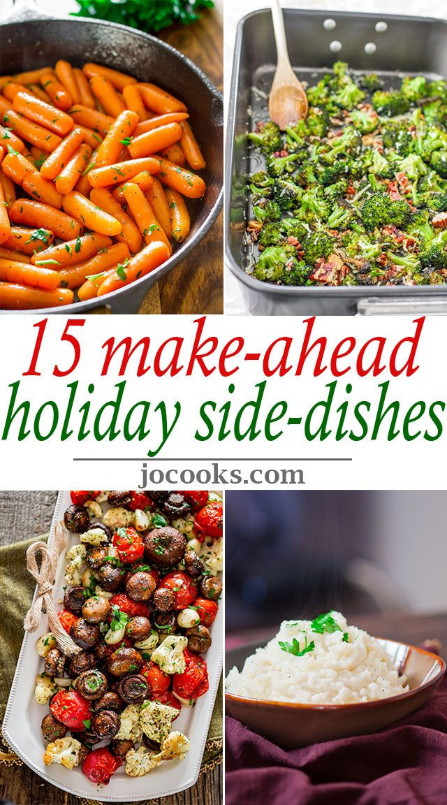 Christmas Dinner Side Dishes Make Ahead
 Best 25 Christmas side dishes ideas on Pinterest