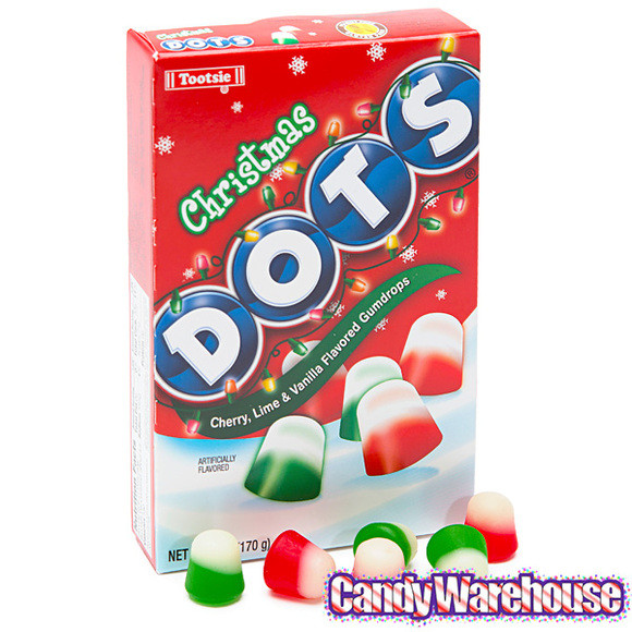 Christmas Dots Candy
 Christmas Dots 6 Ounce Theater Packs 12 Piece Box