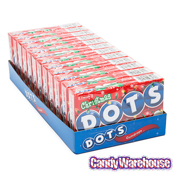 Christmas Dots Candy
 Dots Candy Christmas 6 Ounce Packs 12 Piece Box