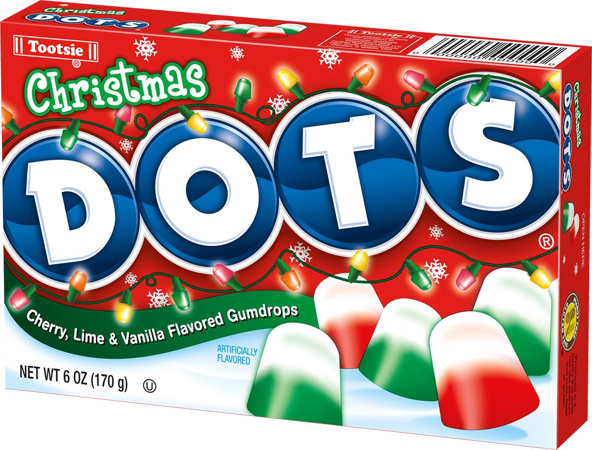 Christmas Dots Candy
 Christmas Dots Theater Box 6oz Candy Store