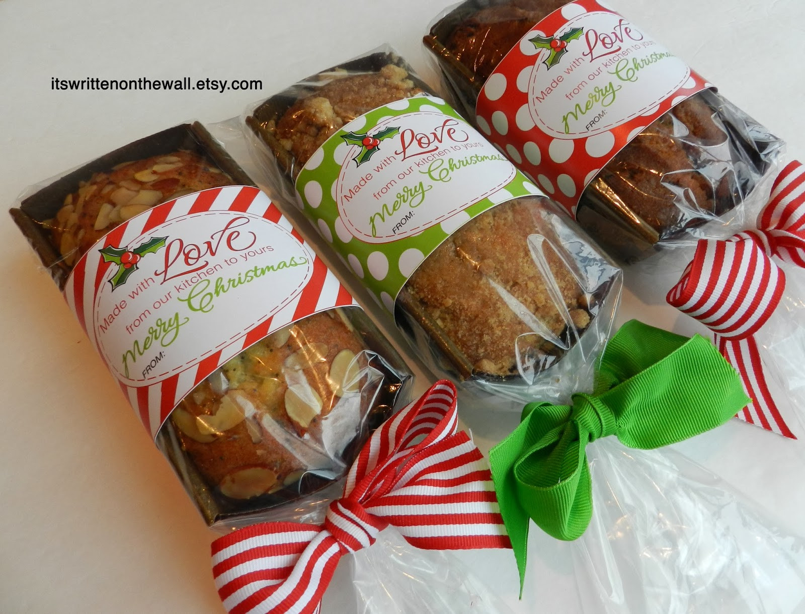 Christmas Food Gifts To Make
 It s Written on the Wall Christmas Tags For Your Homemade