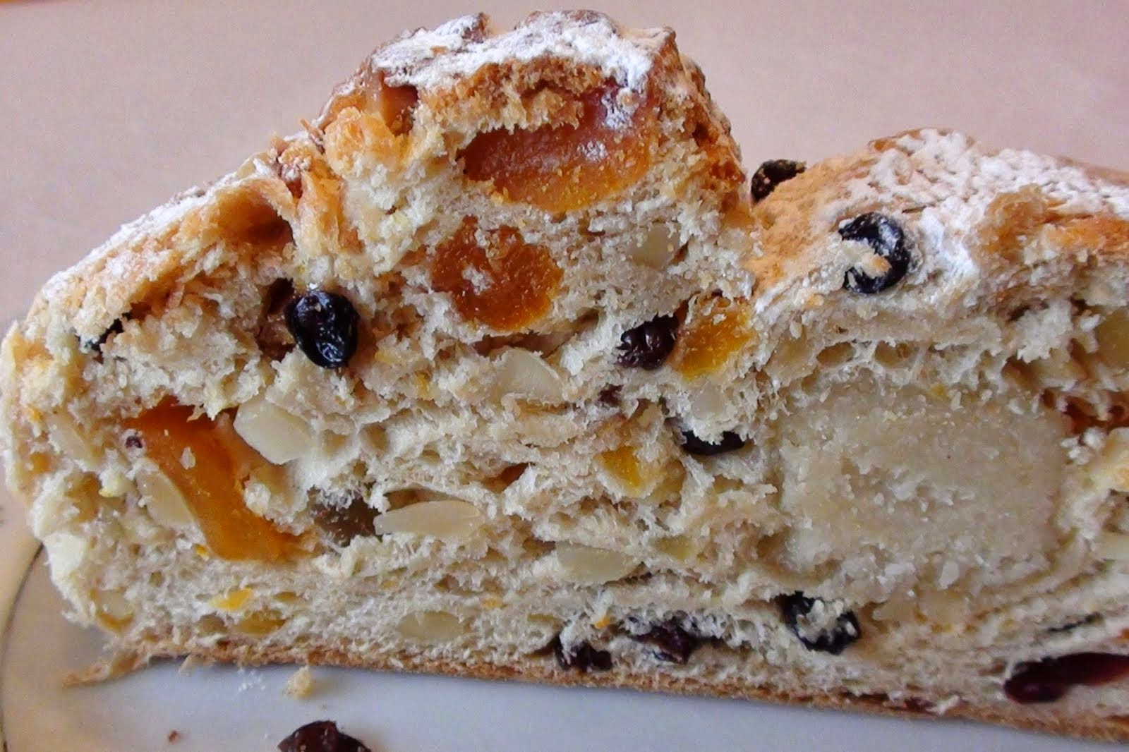 Christmas Fruit Bread
 zsuzsa is in the kitchen STOLLEN