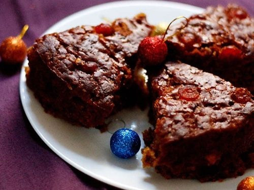 Christmas Fruit Cake Recipe
 eggless christmas fruit cake recipe vegan eggless