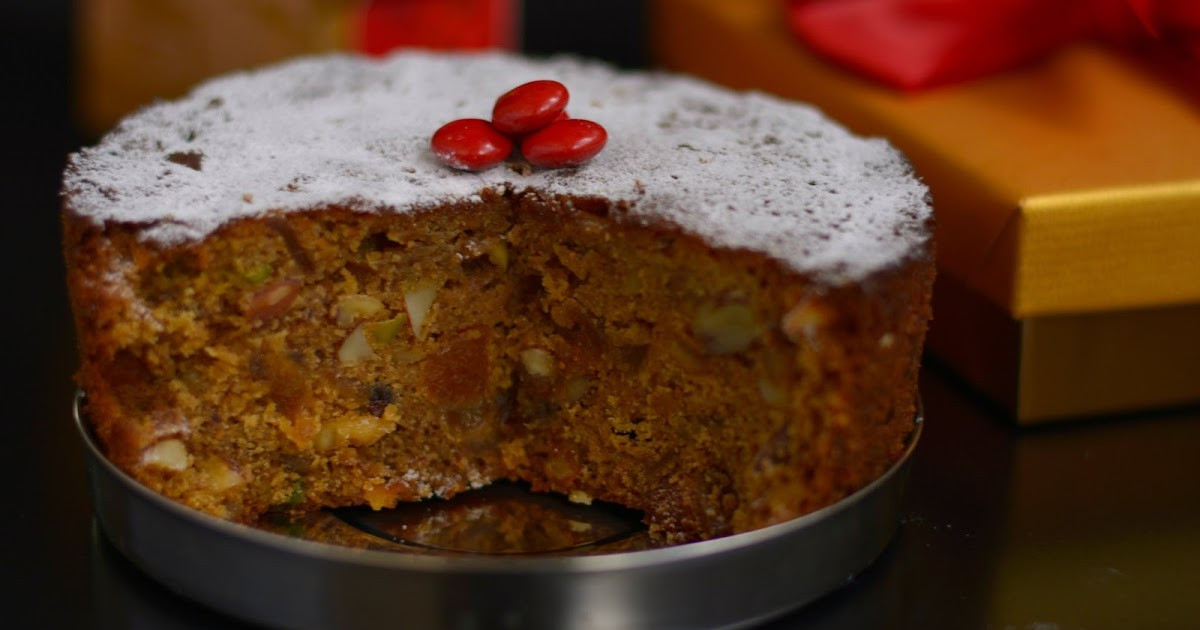 Christmas Fruit Cake Recipe With Rum
 Krithi s Kitchen Christmas Fruit Cake Old fashioned Rum