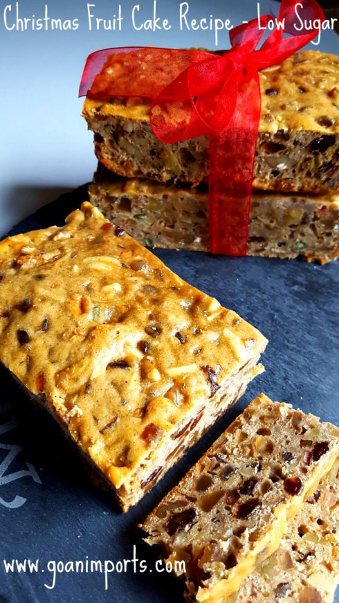 Christmas Fruit Cake Recipe With Rum
 Fruit Cake with Brandy Soaked Can d Dry Fruits