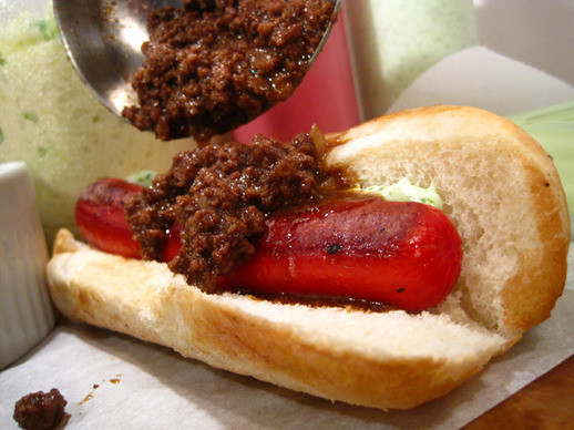 Christmas Hot Dogs
 Venison Chili for Christmas Hot Dogs