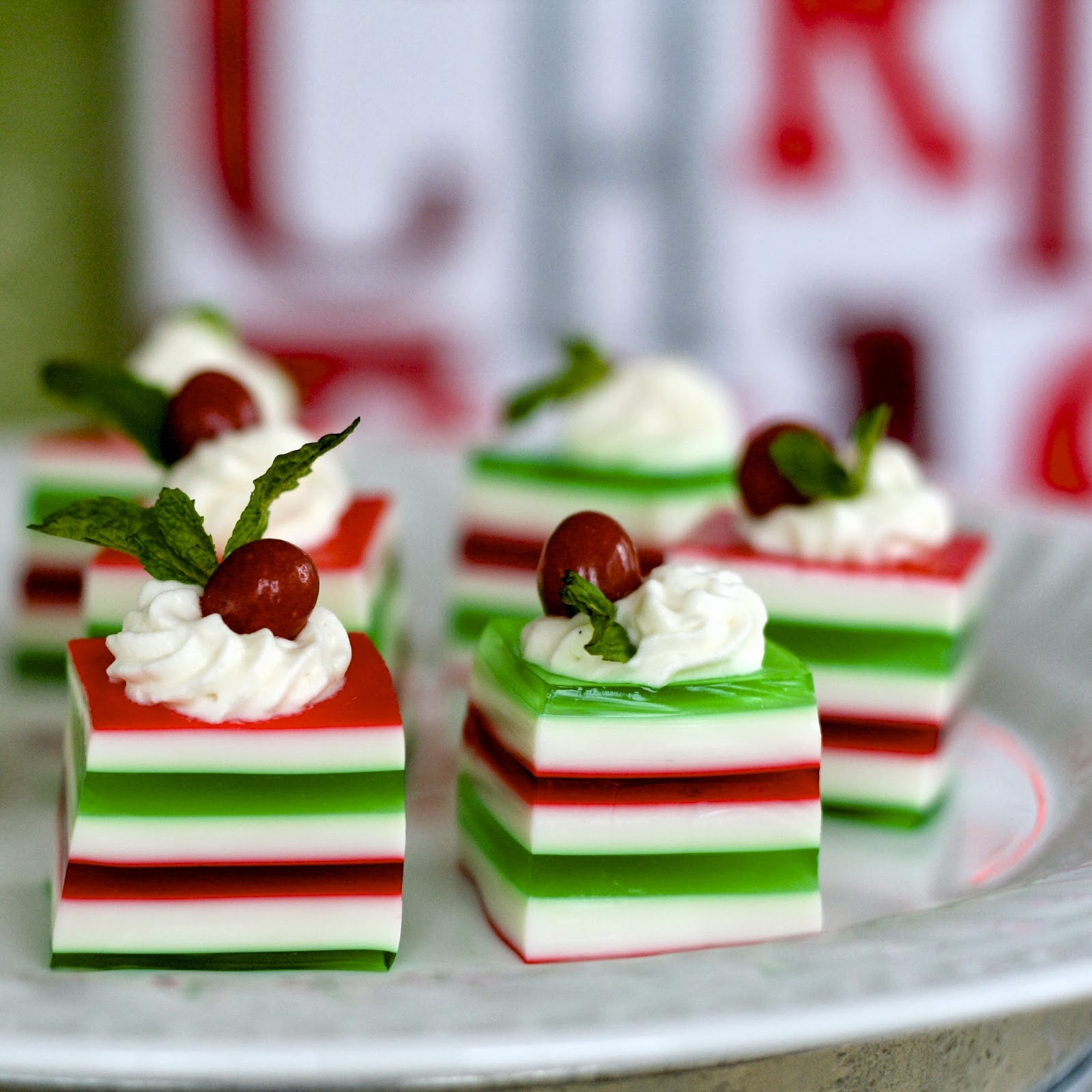 Christmas Jello Desserts
 C is for Christmas Jelly Shots