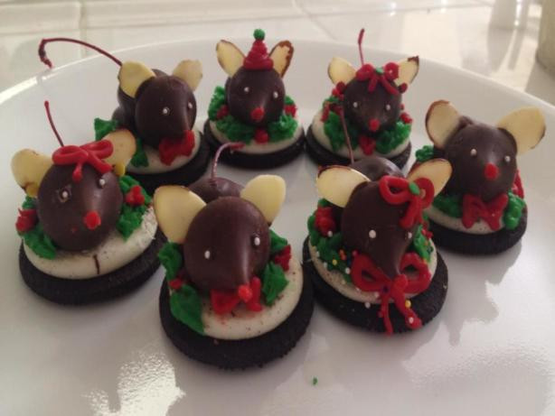 Christmas Mice Cookies
 Chocolate Christmas Mice Cookies Recipe Food