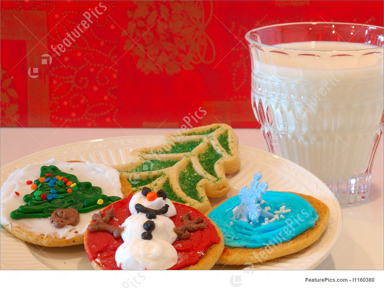Christmas Milk And Cookies
 Christmas Cookies And Milk Image