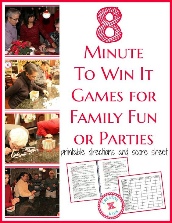 Christmas Minute To Win It Games Candy Cane
 Minute to Win It Christmas Party