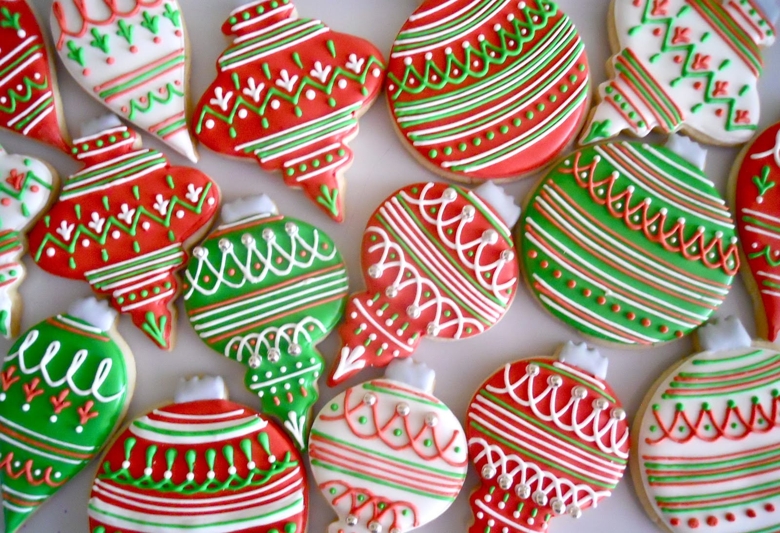 Christmas Ornament Cookies
 Oh Sugar Events Christmas Ornaments