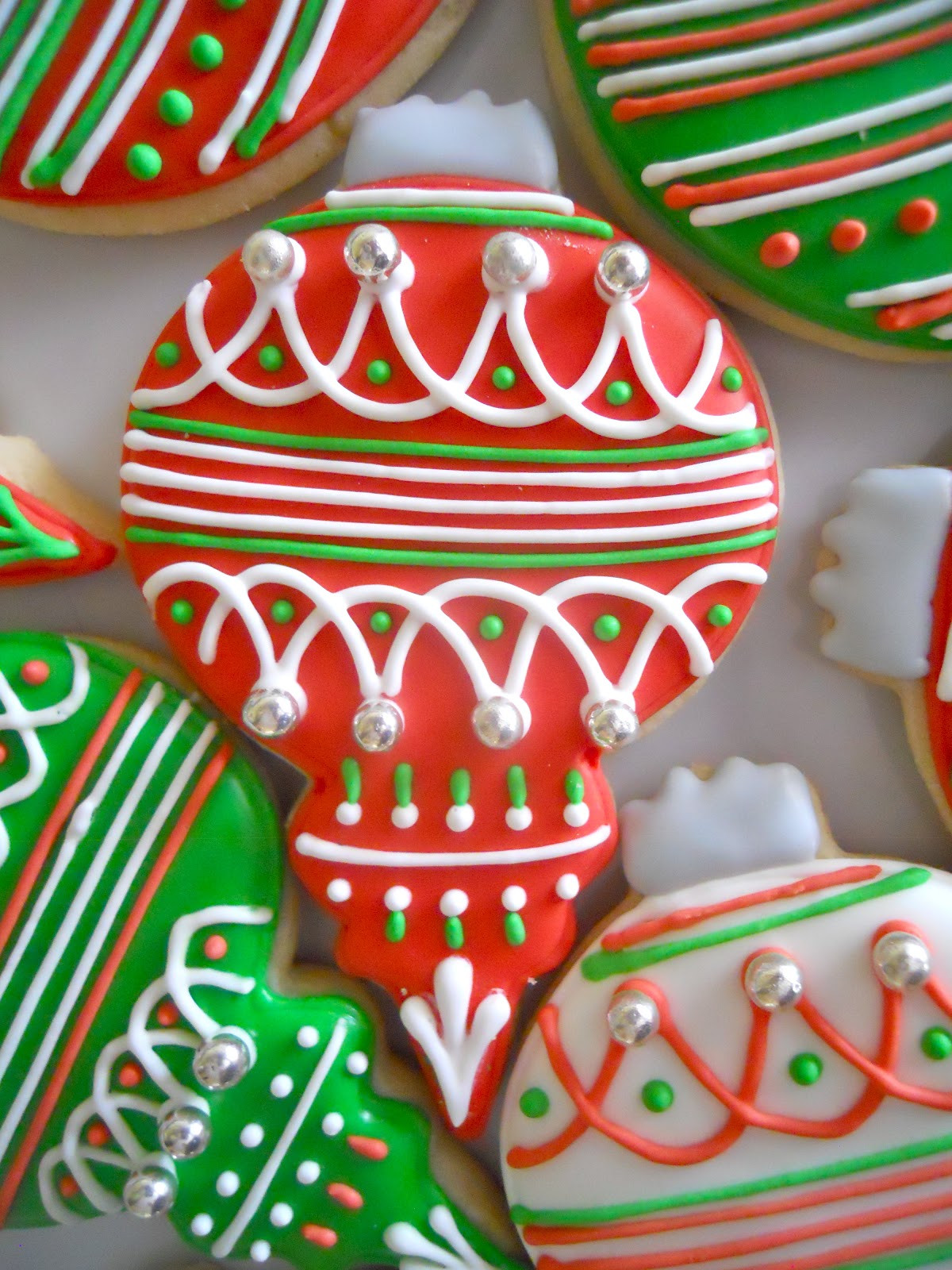 Christmas Ornament Cookies
 Oh Sugar Events Christmas Ornaments