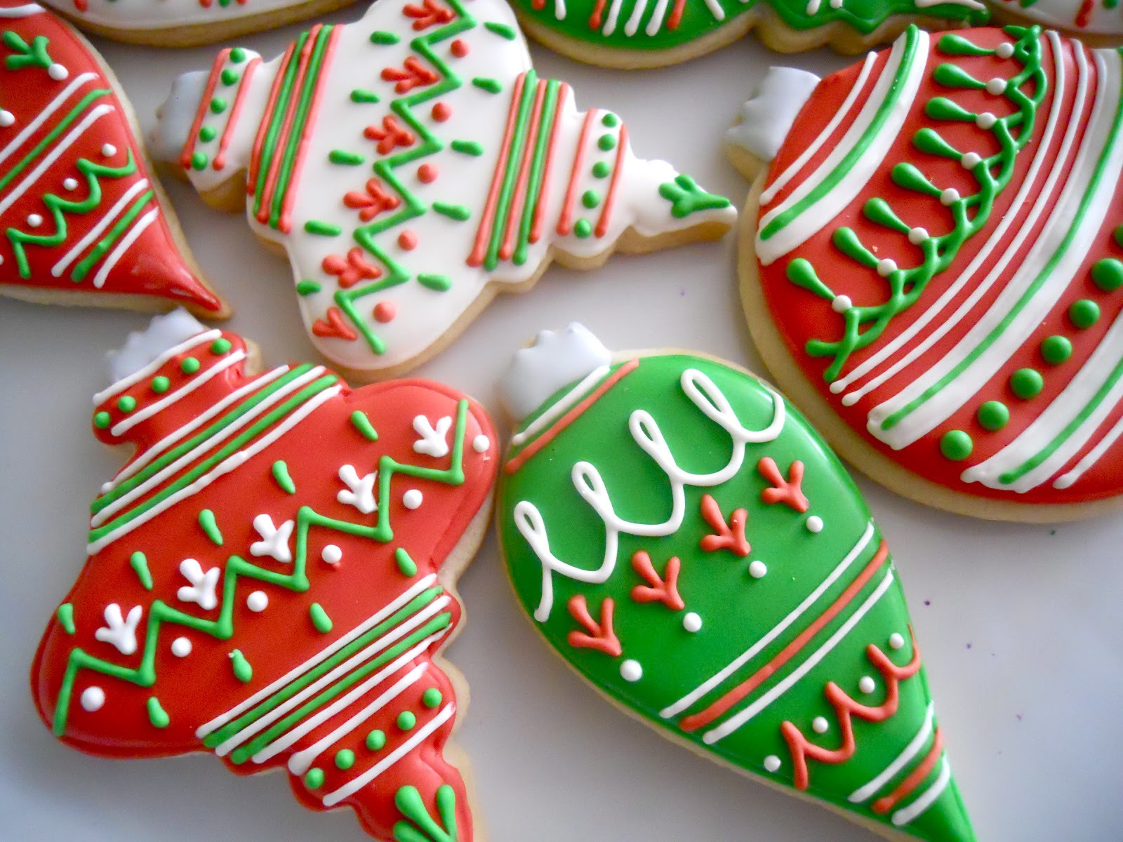 Christmas Ornament Cookies
 Oh Sugar Events Christmas Ornaments