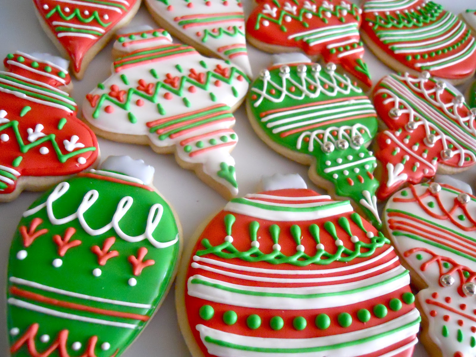 Christmas Ornament Cookies
 Oh Sugar Events Christmas Ornaments