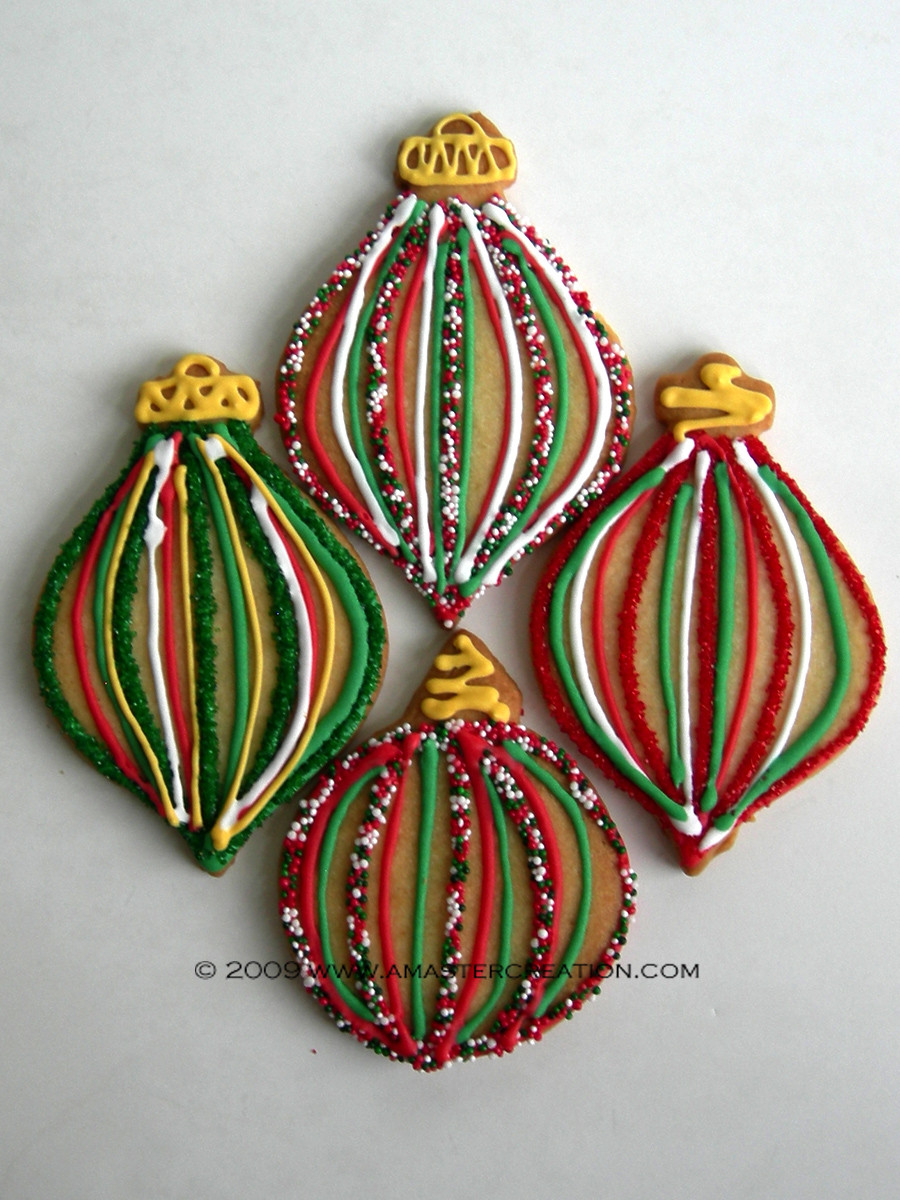 Christmas Ornament Cookies
 Christmas Cookie Collection 2009