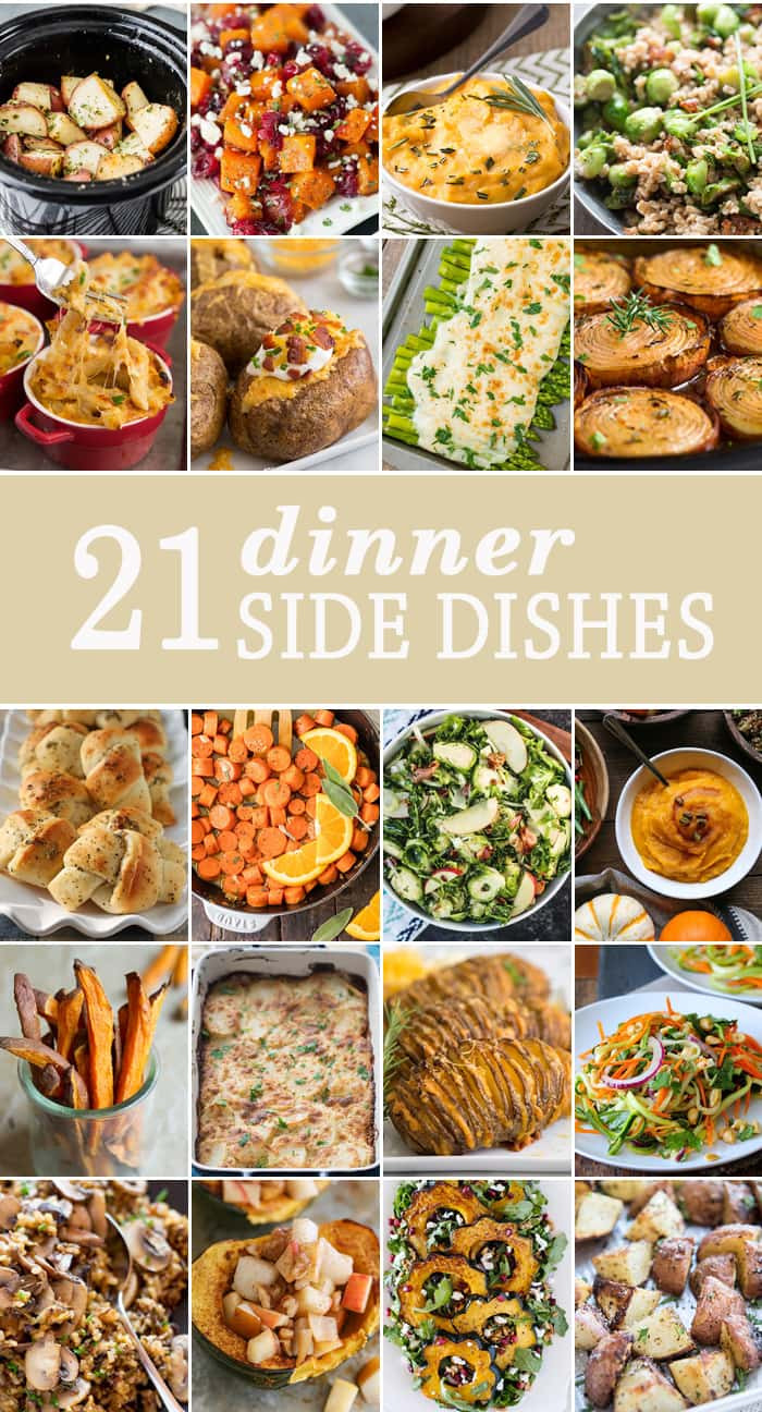 Christmas Party Side Dishes
 21 Dinner Side Dishes The Cookie Rookie