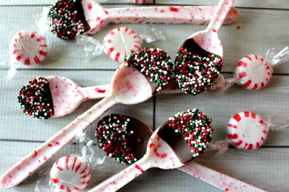 Christmas Peppermint Candy
 DIY Peppermint Candy Spoons Princess Pinky Girl