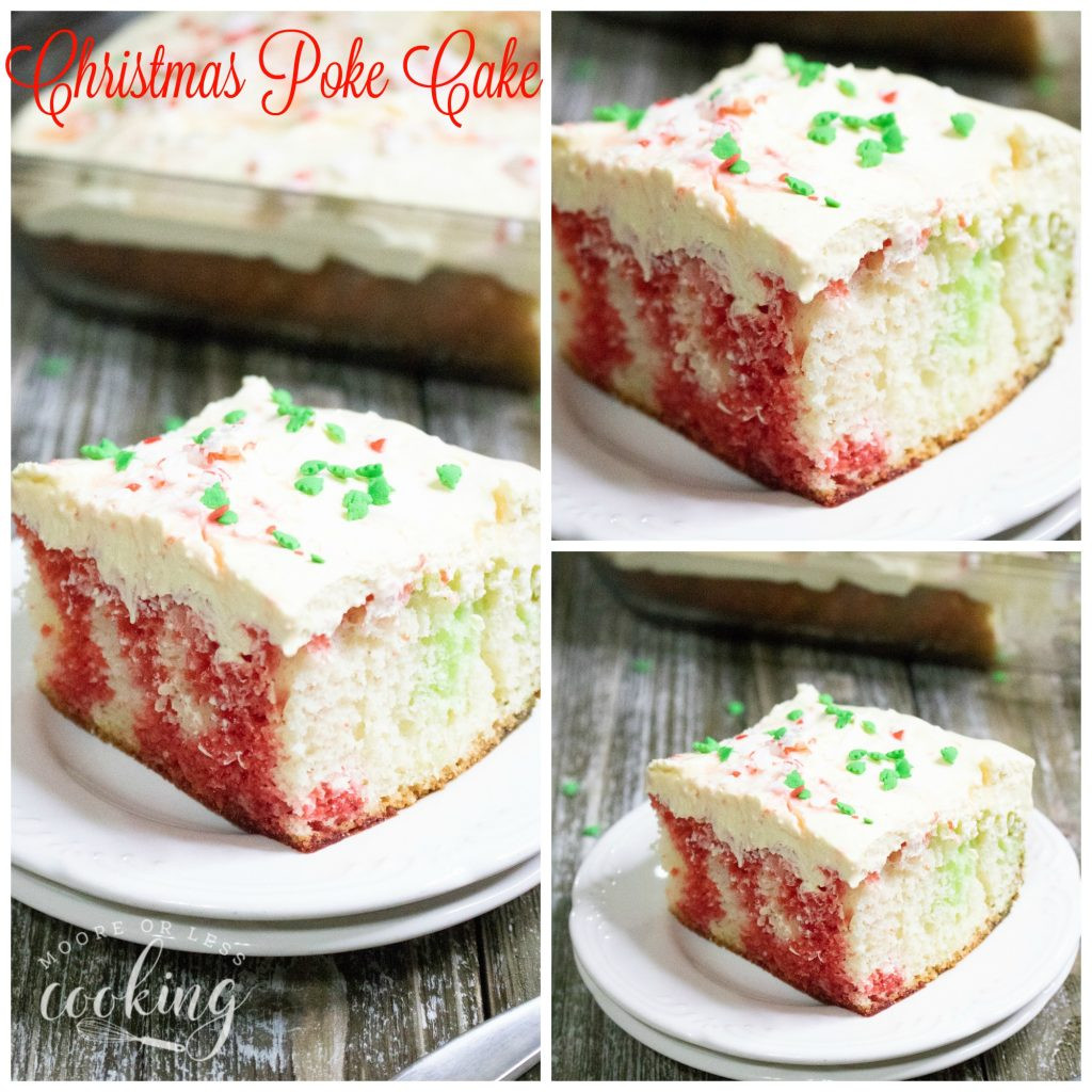 Christmas Poke Cake
 Christmas Poke Cake